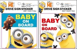 Drive Sticker Minions 2013