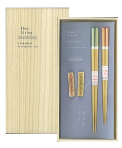 Boxed Chopstick Rest Couple Chopstick Living Made in Japan made Japan