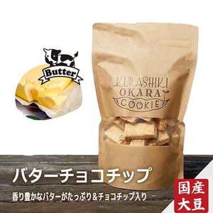 おからクッキー　リッチバターチョコチップ【低カロリー/食物繊維/たんぱく質】