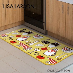 LISALARSON リサ・ラーソン 北欧 新生活インテリア 日本製  猫 ねこ キッチンマット