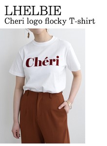 【2022SS新作】CheriフロッキーロゴTシャツ【人気商品】