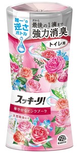 アース製薬 スッキーリ！トイレ用 華やかなピンクブーケ