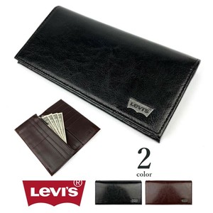 【全2色】 Levis リーバイス ロングウォレット 二つ折り 長財布 リアルレザー（11128202） 父の日