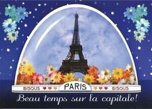 Imports Postcard France Imports PARIS