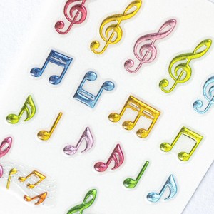 Decoration Colorful Music Note Made in Japan
