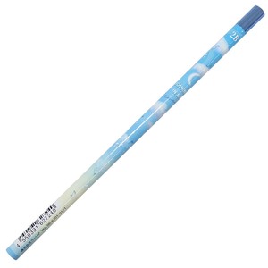【鉛筆】ジャーニーインマイドリームス 天面ラインストーン付き丸軸えんぴつ2B メロディ ブルー