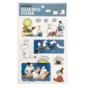 The Moomins Clear Sticker