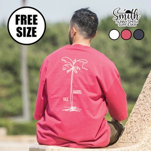 【サニースミス/sunnysmith】11.6ウルトラヘビーオンスHeavy Smith Palms Emb SS Tee
