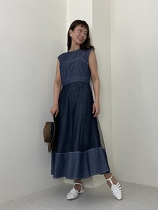 Denim One-piece Dress