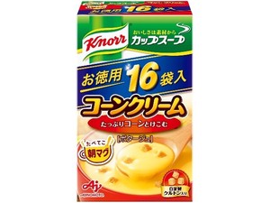 クノール カップスープ コーンクリーム 16袋 x6 【スープ】