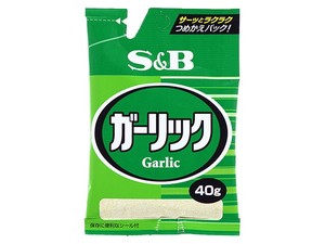 S&B エスビー ガーリック 袋 40g x10 【スパイス・香辛料】