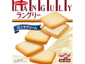 イトウ製菓 ラングリー バニラクリーム 12枚 x6 【クッキー】