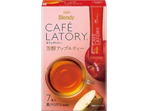 AGF ブレンディティー カフェラトリー スティック 芳醇アップルティー 7本 x6 【紅茶】