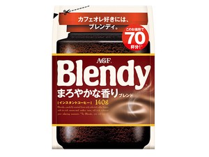 AGF ブレンディ まろやかな香りブレンド 袋 140g x12 【インスタントコーヒー】