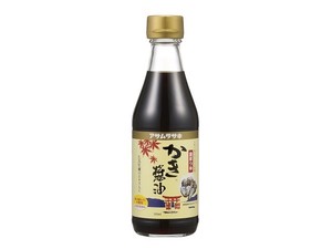 アサムラサキ かき醤油 瓶 300ml x12 【醤油】