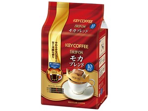 KEYコーヒー ドリップオン モカブレンド 8gx10袋 x6 【コーヒー】