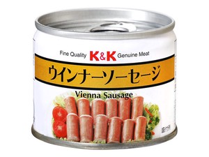 K&K ウインナーソーセージ 105g x6 【缶詰】