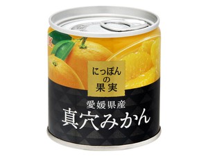 K&K にっぽんの果実 真穴みかん EO M2号缶 x6 【フルーツ缶詰】