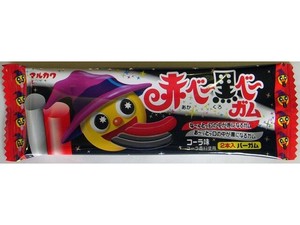 丸川製菓 あかべーくろべーガム 2本 x20 【駄菓子】