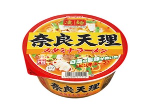 ニュータッチ 凄麺天理スタミナラーメン カップ 112g x12 【ラーメン】