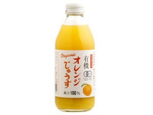アルプス 有機 オレンジじゅうす 瓶 250ml x24 【ジュース】