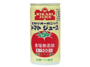 光食品 オーガニックトマトジュース 食塩無添加 190g x30 【野菜ジュース】
