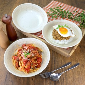 Light-Weight Pasta Curry Plate 21 cm 3 Pcs