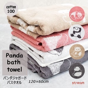 浴巾 浴巾 提花 熊猫