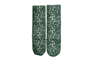 FAKUI LL Socks GREEN Flower Socks