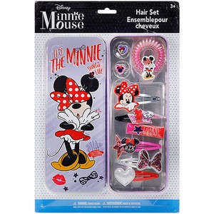 Minnie Attached Case Hair Accessory Set