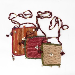 Old Cloth Needlework Pouch