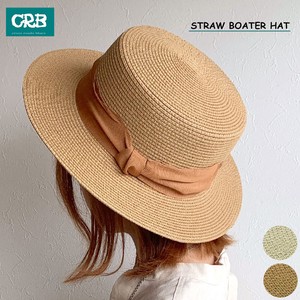 Ribbon Boater Hat