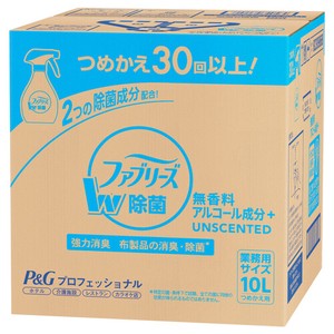 P＆G　【業務用大容量】P&Gファブリーズ除菌消臭スプレー　アルコール成分入り 無香料10L詰替用