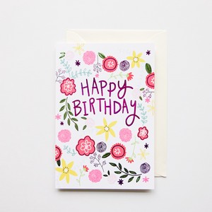 Greeting Card Birthday Card Birthday Card Flower Imports Card Germany