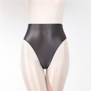 Plus type Transparency High-waisted Brief Sexy Tea 877