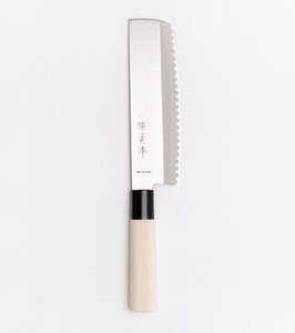日本の和包丁 ステンレス菜切165mm 片刃