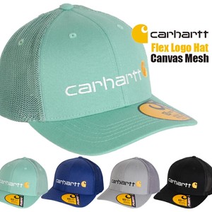 [CARHARTT] Trucker Hat 3 3 FIT CANVAS SH- LOGO CAP