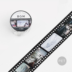 2022.6月 クリアテープ スペシャル 「フィルム・黒 」30mm*5m
