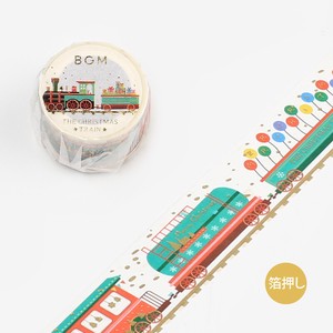【予約販売】2022クリスマス限定マスキングテープ 「列車 」30mm*5m