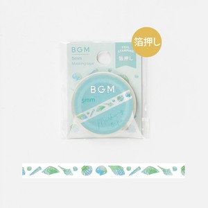 LIFE Washi Tape sliver Foil Stamping 5mm x 5m