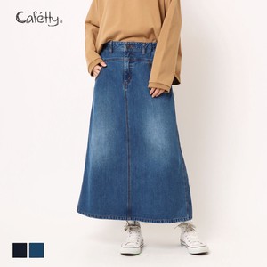 Skirt cafetty Denim Skirt