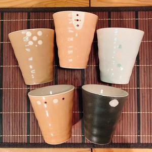 フリーカップ 【ビタードット】　日本製 美濃焼 陶器 おしゃれ カップ コップ タンブラー お茶 ロック