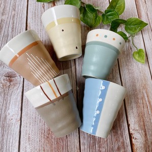 フリーカップ 【パレット】　日本製 美濃焼 陶器 おしゃれ カップ コップ タンブラー お茶 ロック