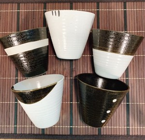 カップ 【MONOコントラスト】　日本製 美濃焼 陶器 おしゃれ カップ コップ タンブラー お茶 ロック