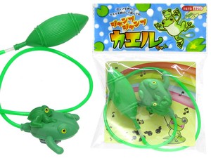 【懐かしい、カエルのおもちゃ】ジャンプジャンプ カエルちゃん