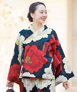 Flower Festival Japanese Clothing Style Kimono