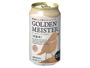 DHCビール ゴールデンマイスター 無濾過 缶 350ML x 24【ビール】