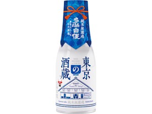 多満自慢 東京の酒蔵 純米無濾過 ボトル 缶 180ml x24