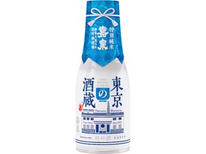 嘉泉 特別純米 東京の酒蔵幻の酒 ボトル 缶 180ml x24