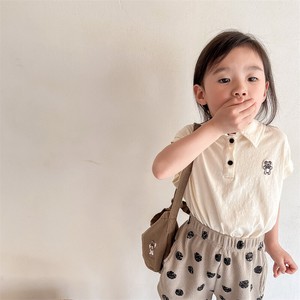韓国風子供服　刺繍ポロシャツ　ベビー　新生児　キッズ